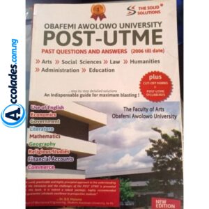 oau post jamb past questions