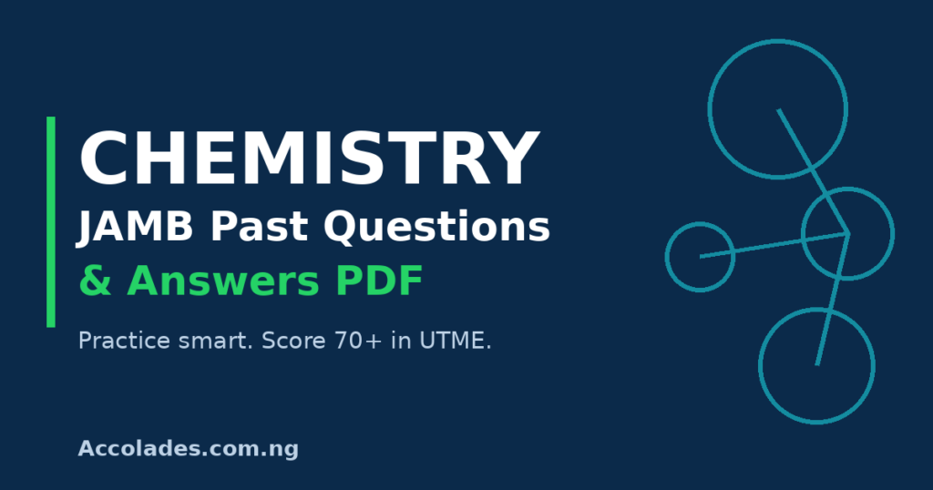 chemistry jamb past questions and answers pdf