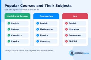 JAMB Subject Combination 2027 for All Courses (Complete Updated List)